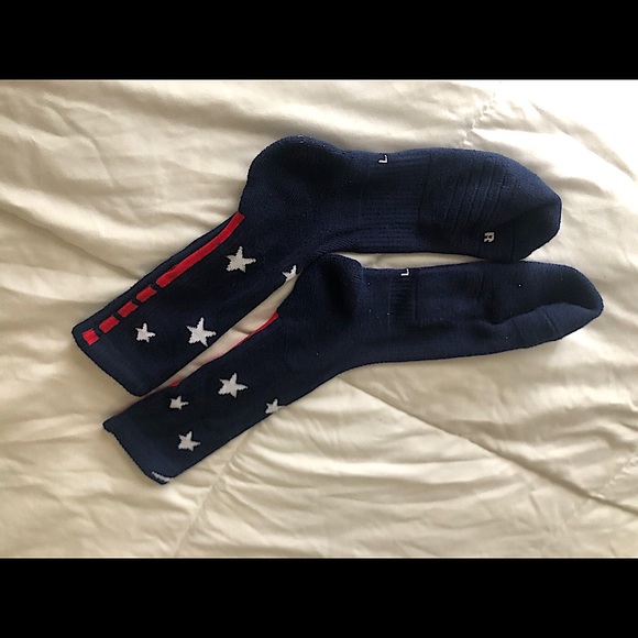 Nike Elite patriotic socks size LG - Picture 1 of 1